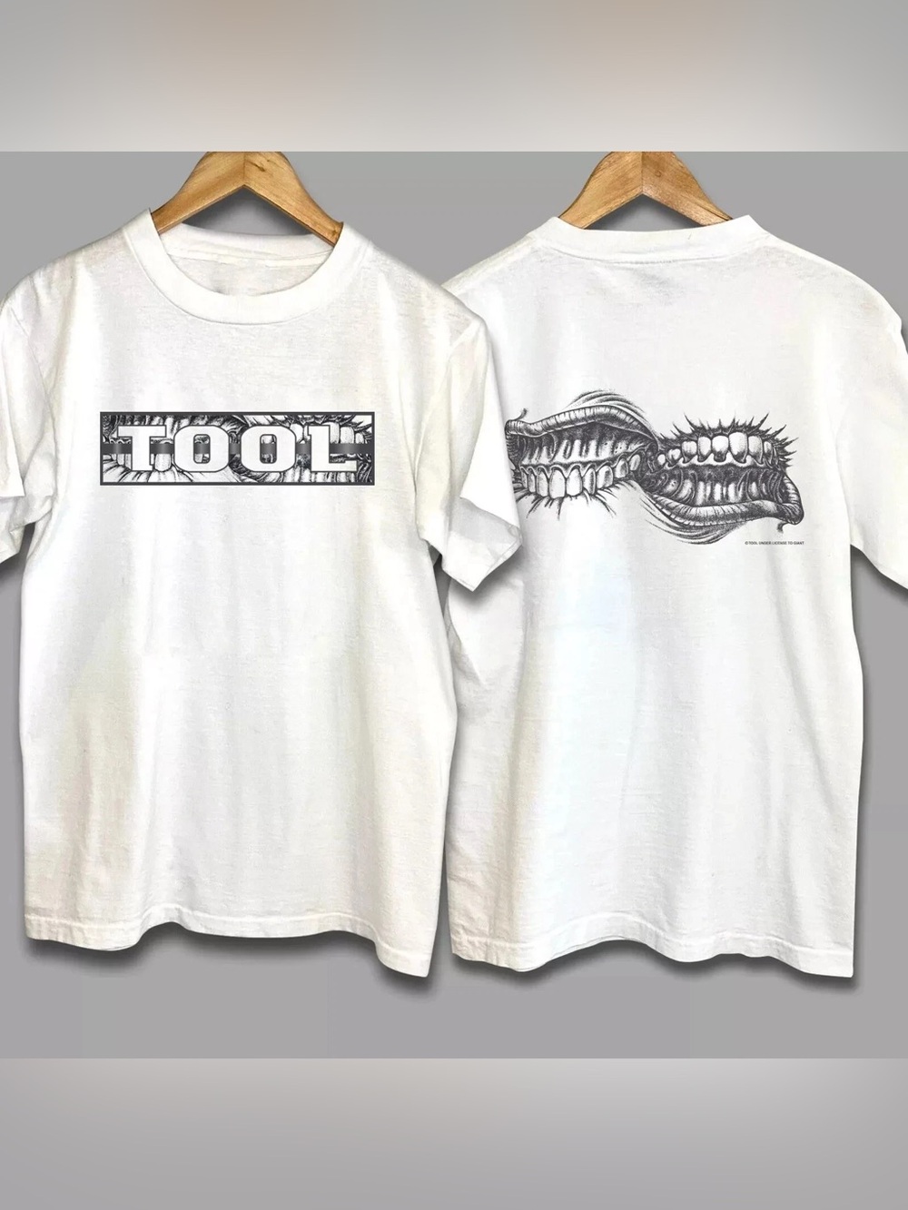 Gildan White Tool Band Aenima Giant Graphic Tee